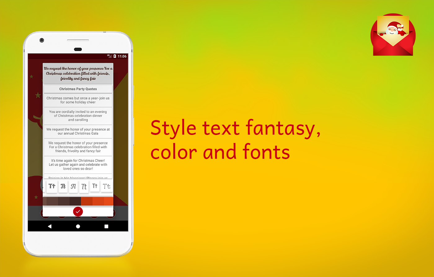 Invitation Card Maker for Christmas gallery image