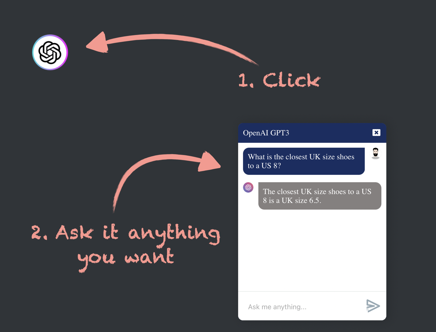 GPT Chatbot - Sleep de slimste AI ter wereld op je bubble -website media 2