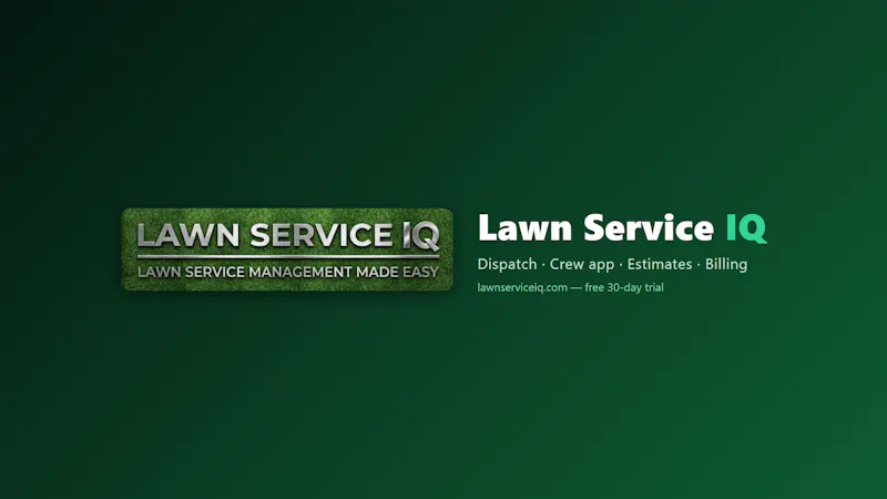 Lawn Service IQ screenshot 3