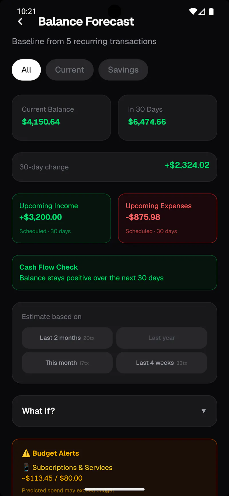 Coin Kitty Personal Finance Tracking App screenshot 5