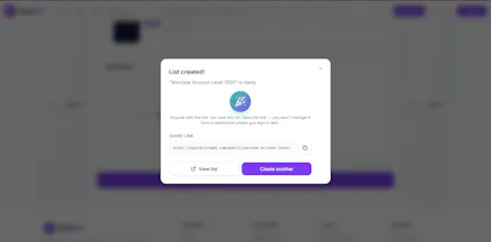 QuickList gallery image