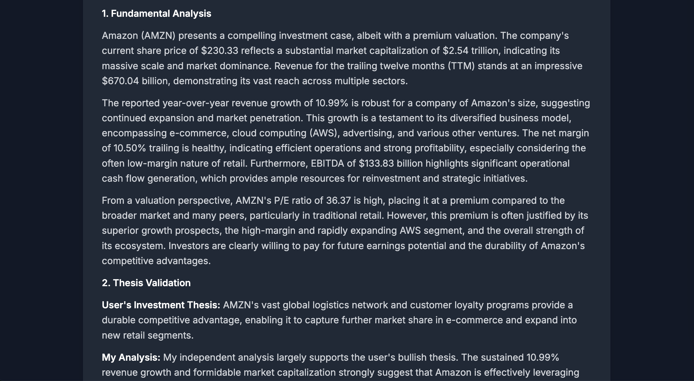Equity Analyzer gallery image