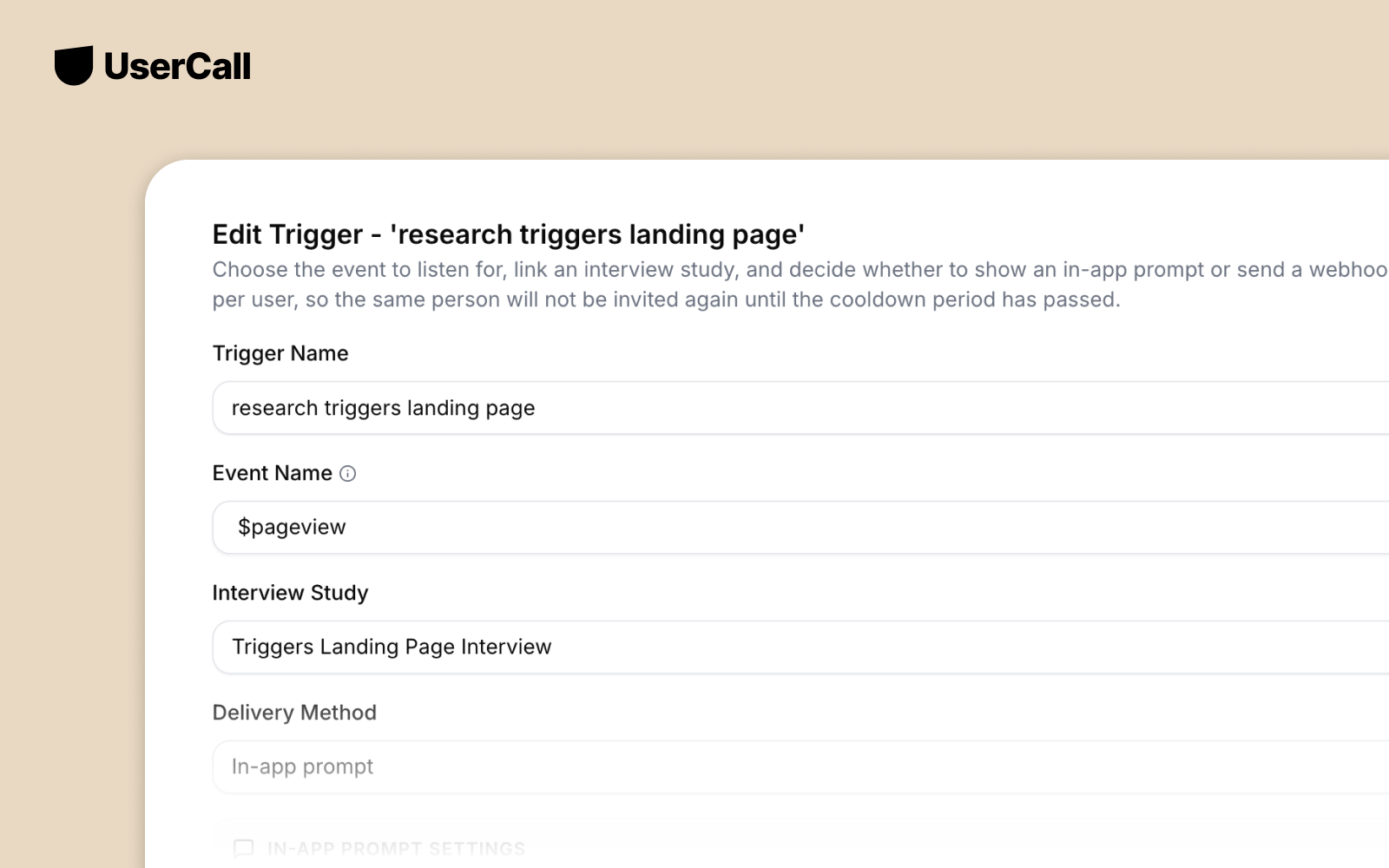 Usercall Triggers gallery image