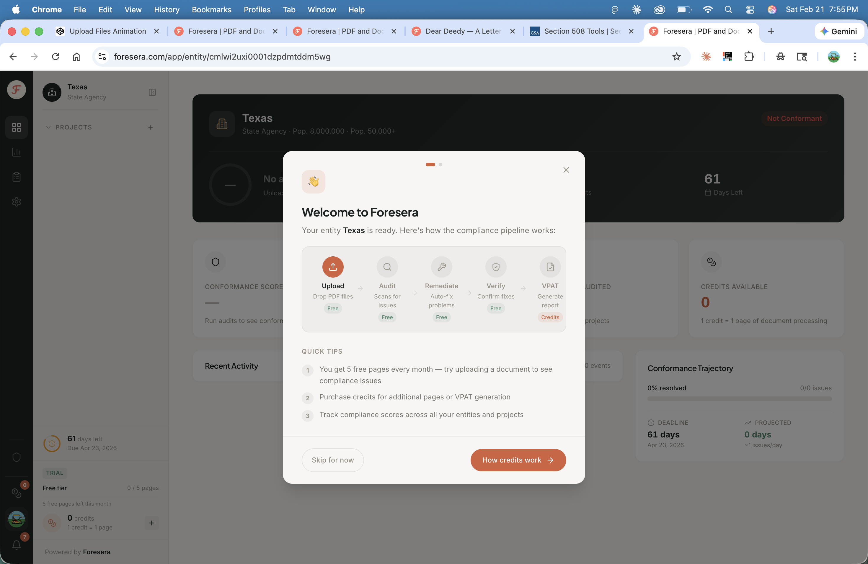 Foresera - Screenshot 2 showing product features and functionality