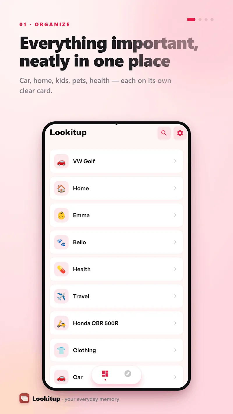 Look it up - Reference Cards screenshot 1
