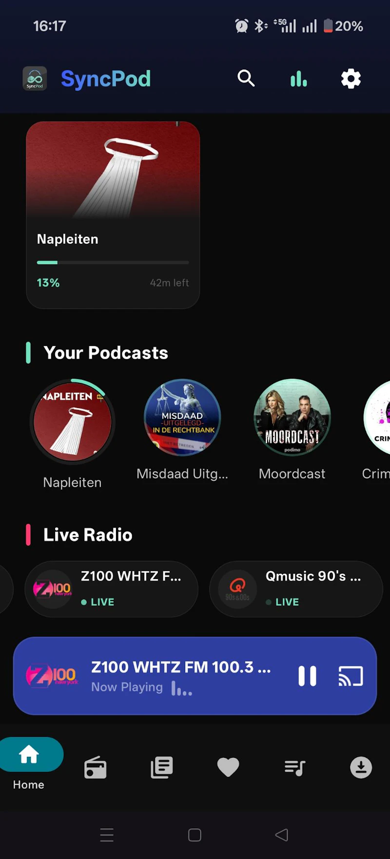 Syncpod: All in one audio and ebooks screenshot 2