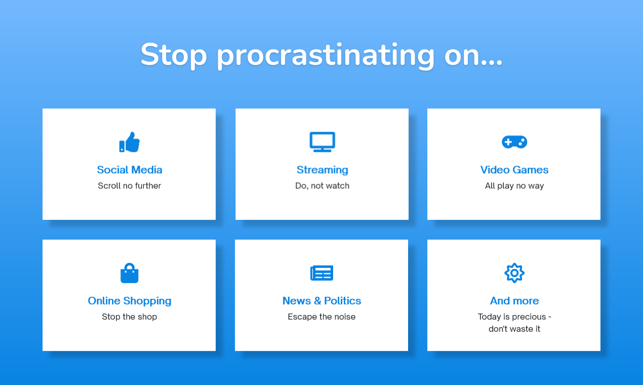 Don’t Waste Today! gallery image