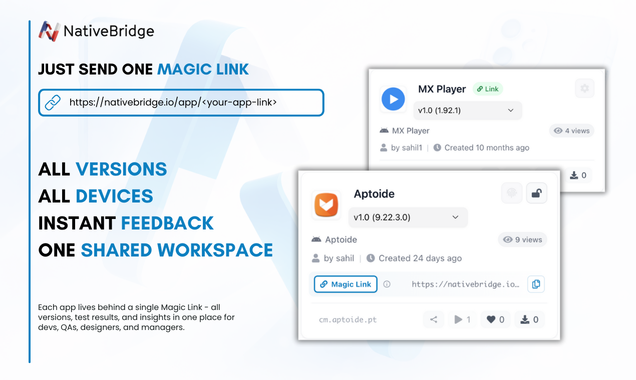 NativeBridge - Screenshot 4 showing product features and functionality