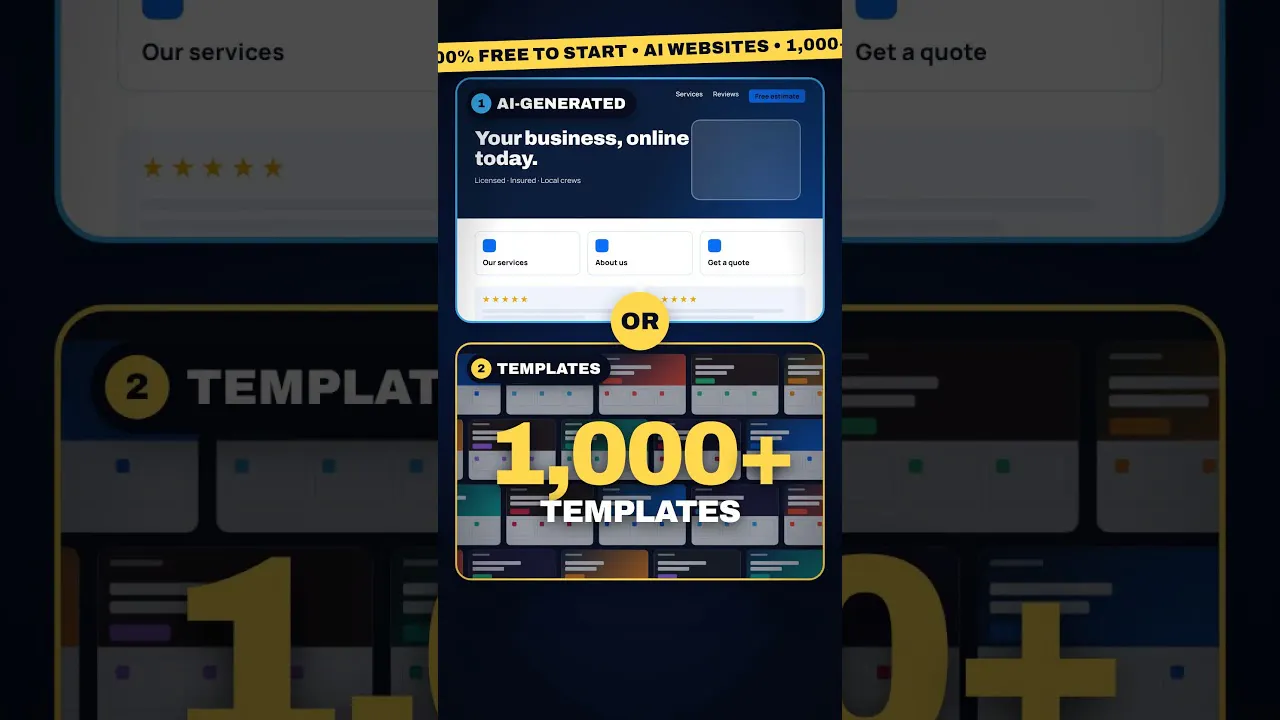 Website Generator Hub gallery image