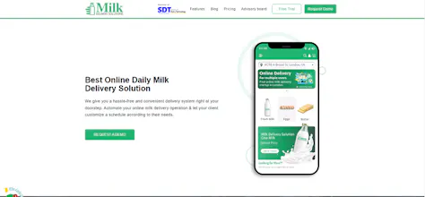 Mobile App For Milk Delivery gallery image