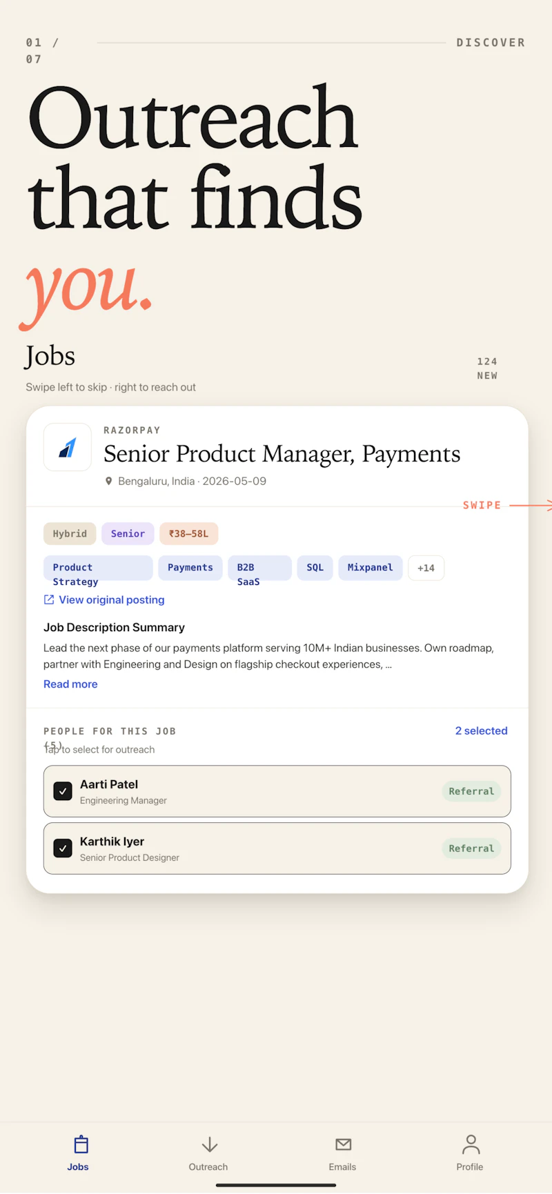 ResuMail screenshot 1