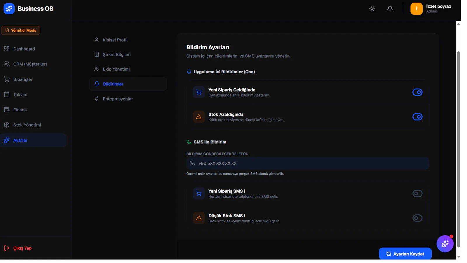 Business OS screenshot 9