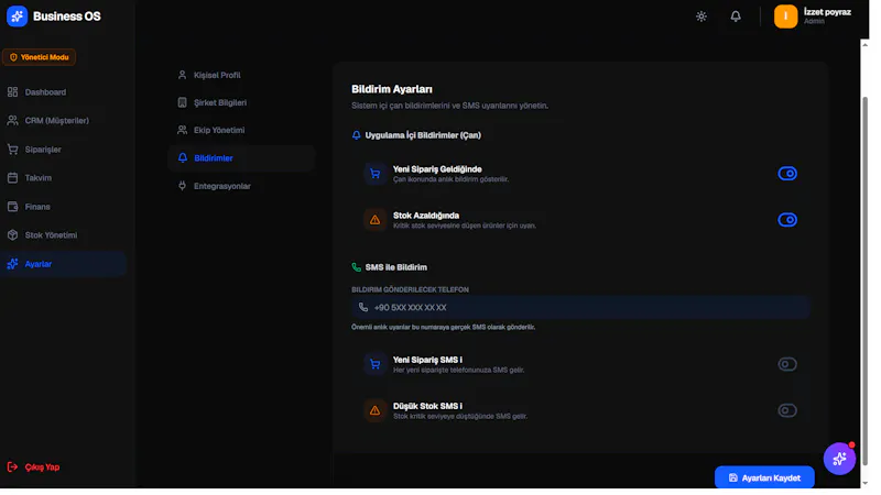 Business OS screenshot 9