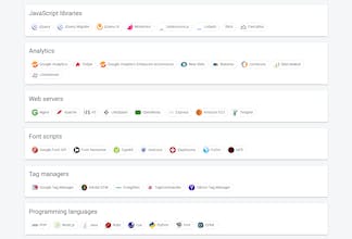 Web Tech Stats gallery image