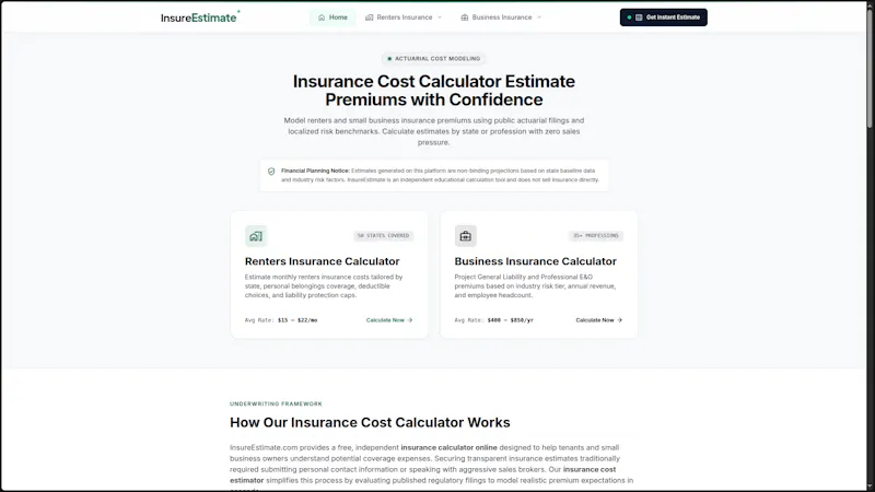 InsureEstimate screenshot 3