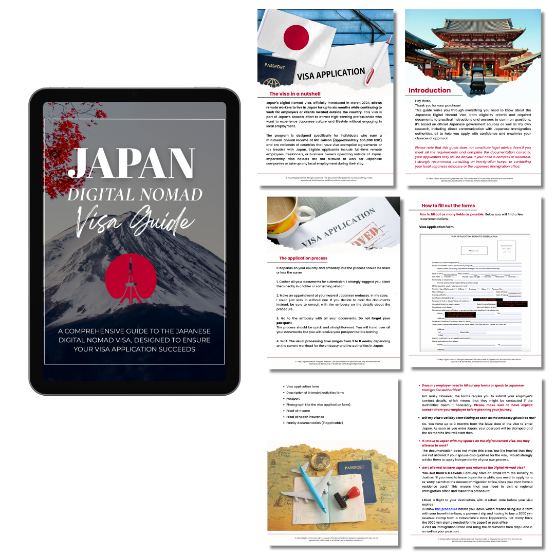 Tokyo Digital Nomad - Япония для цифровых кочевников: гид Visa Tokyo медиа 2