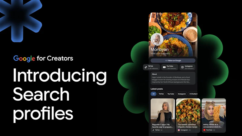 Google Search Profiles screenshot 1 (video preview)