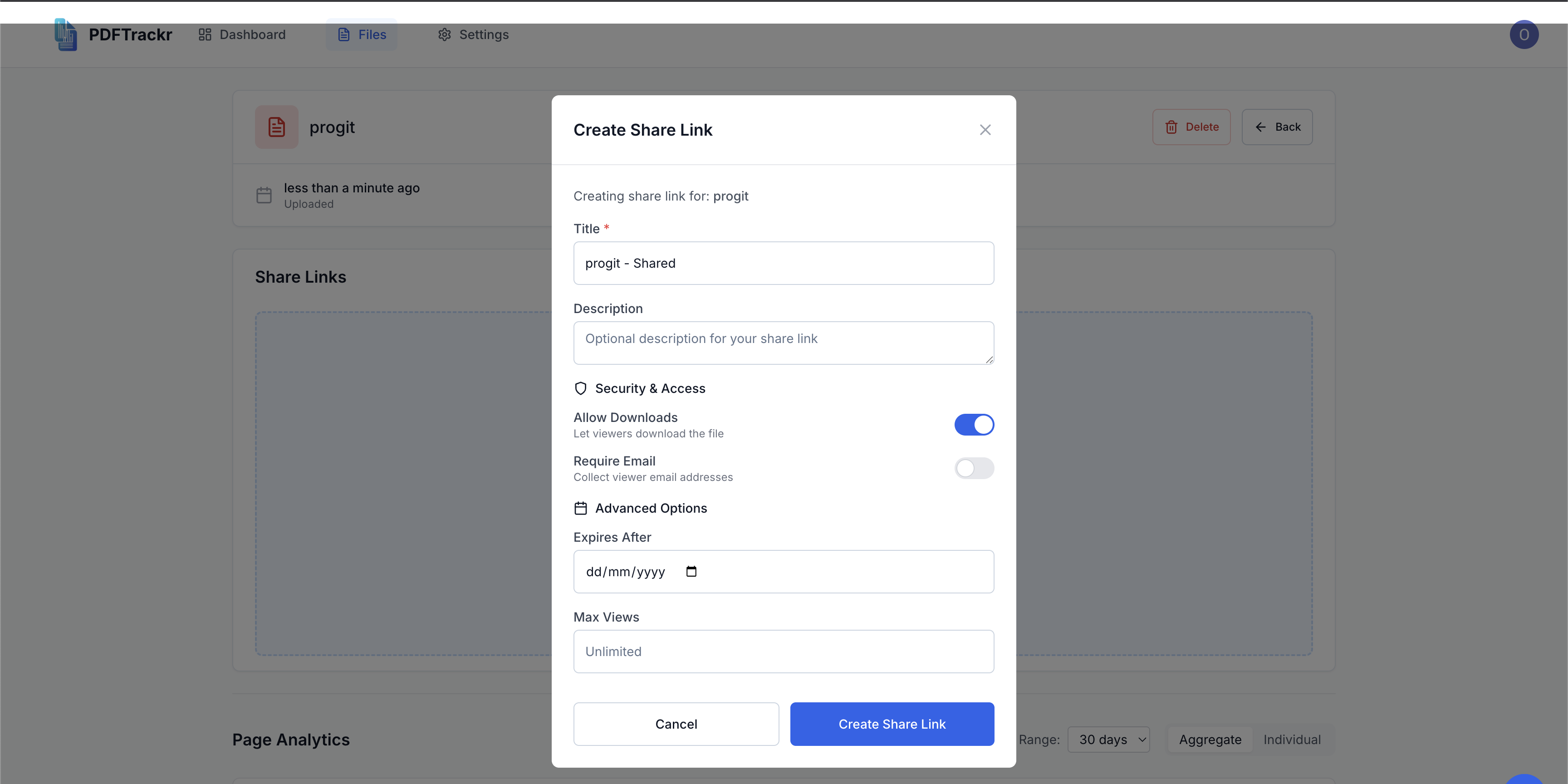 Média Pdftrackr - Suivre l'engagement PDF avec des informations page par page 4