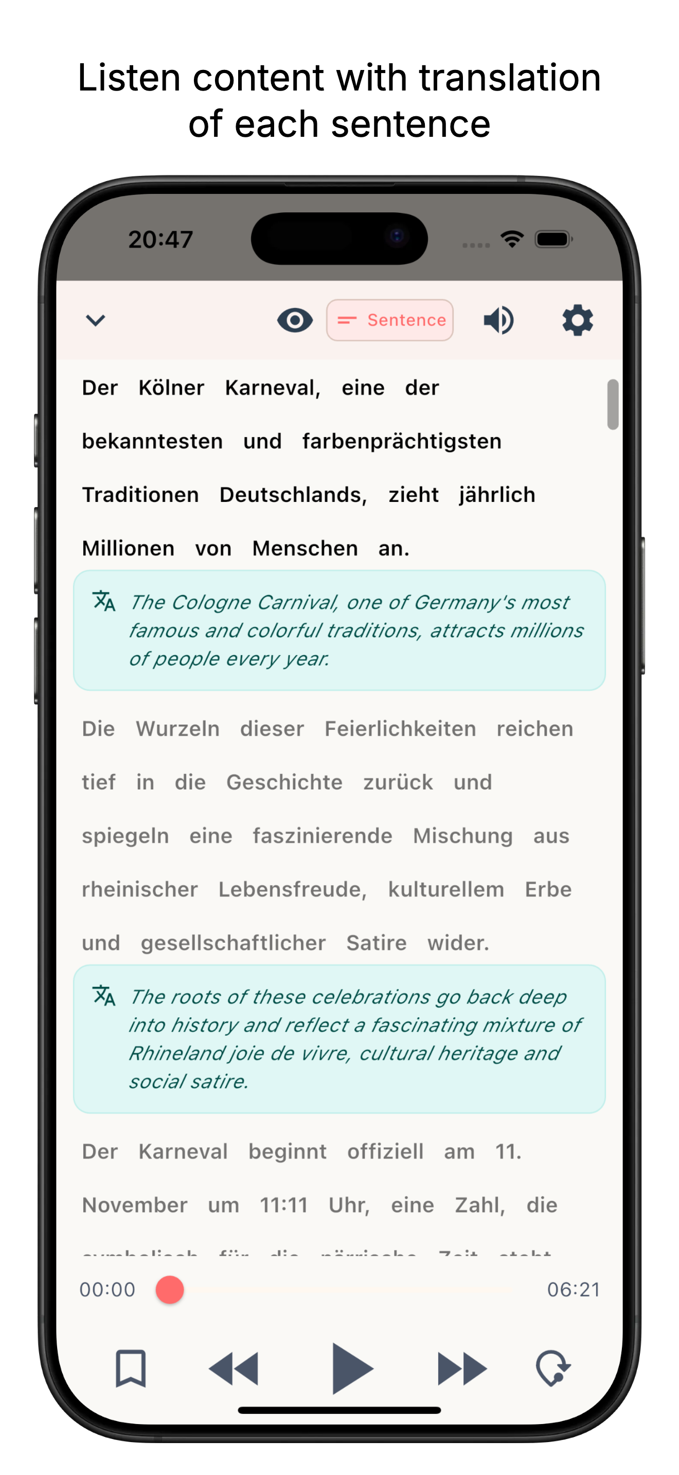Paoro: Listen German Everyday gallery image