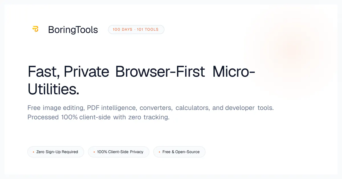 BoringTools gallery image