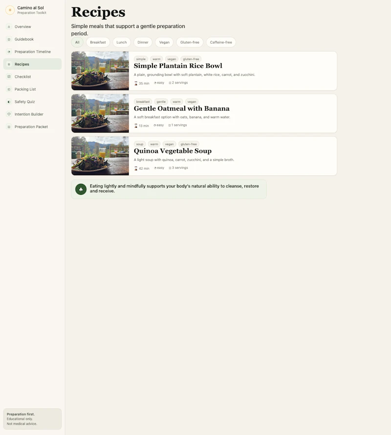 Ayahuasca Preparation Toolkit screenshot 3