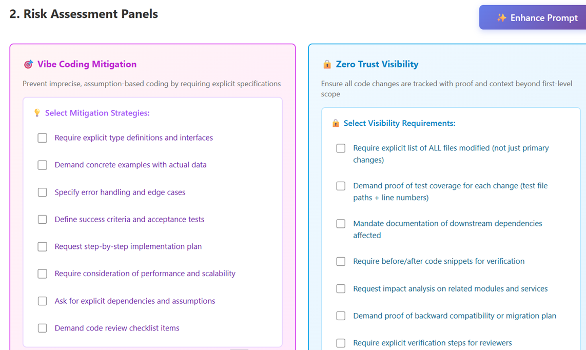 prompt builder - Main product screenshot demonstrating key features and user interface