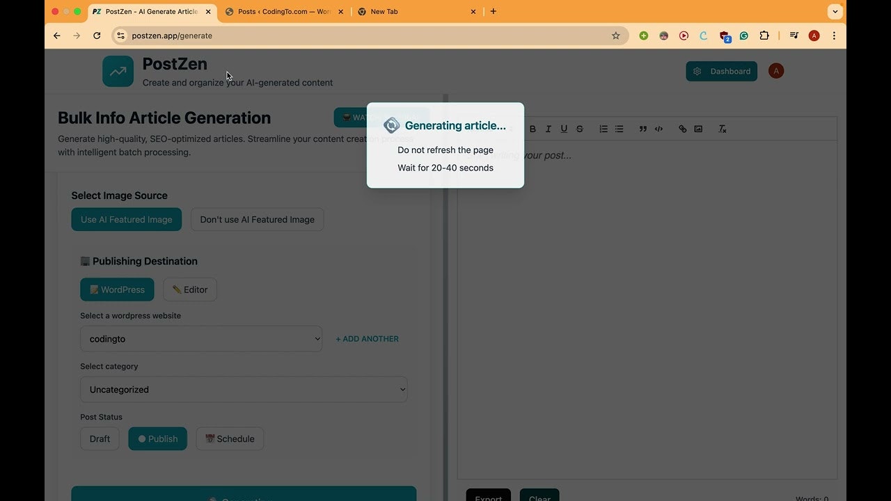 PostZen gallery image