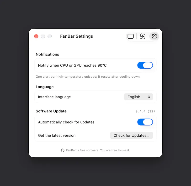 FanBar screenshot 4