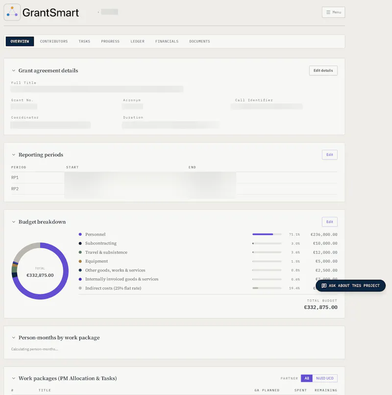 GrantSmart screenshot 4