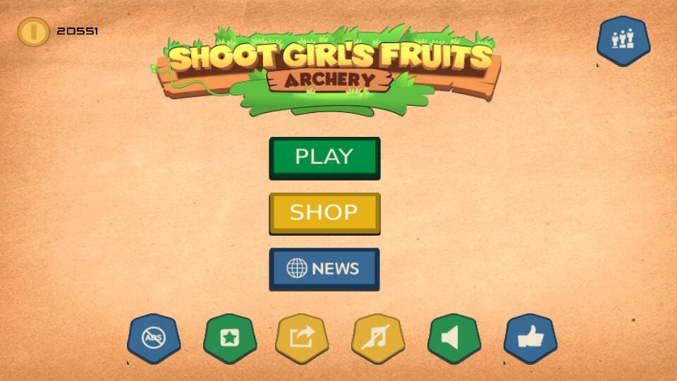 Shoot Girl's Fruits : Archery gallery image