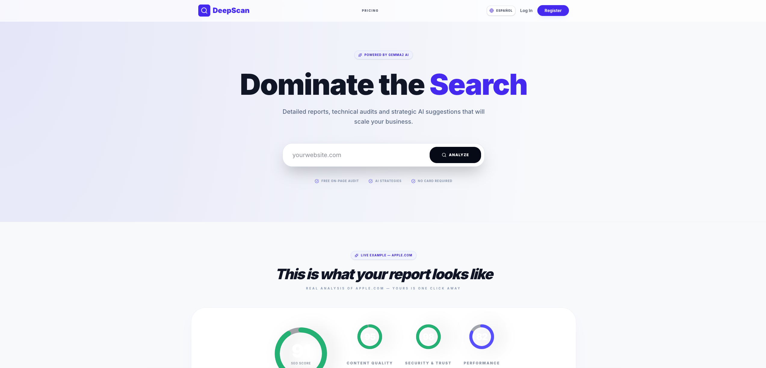 DeepScan SEO gallery image