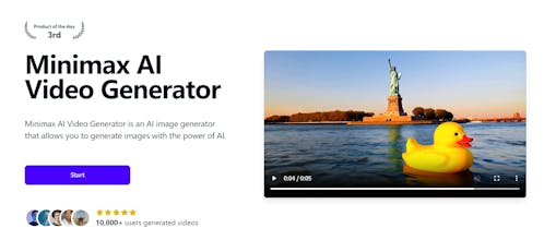 Minimax AI Video Generator gallery image