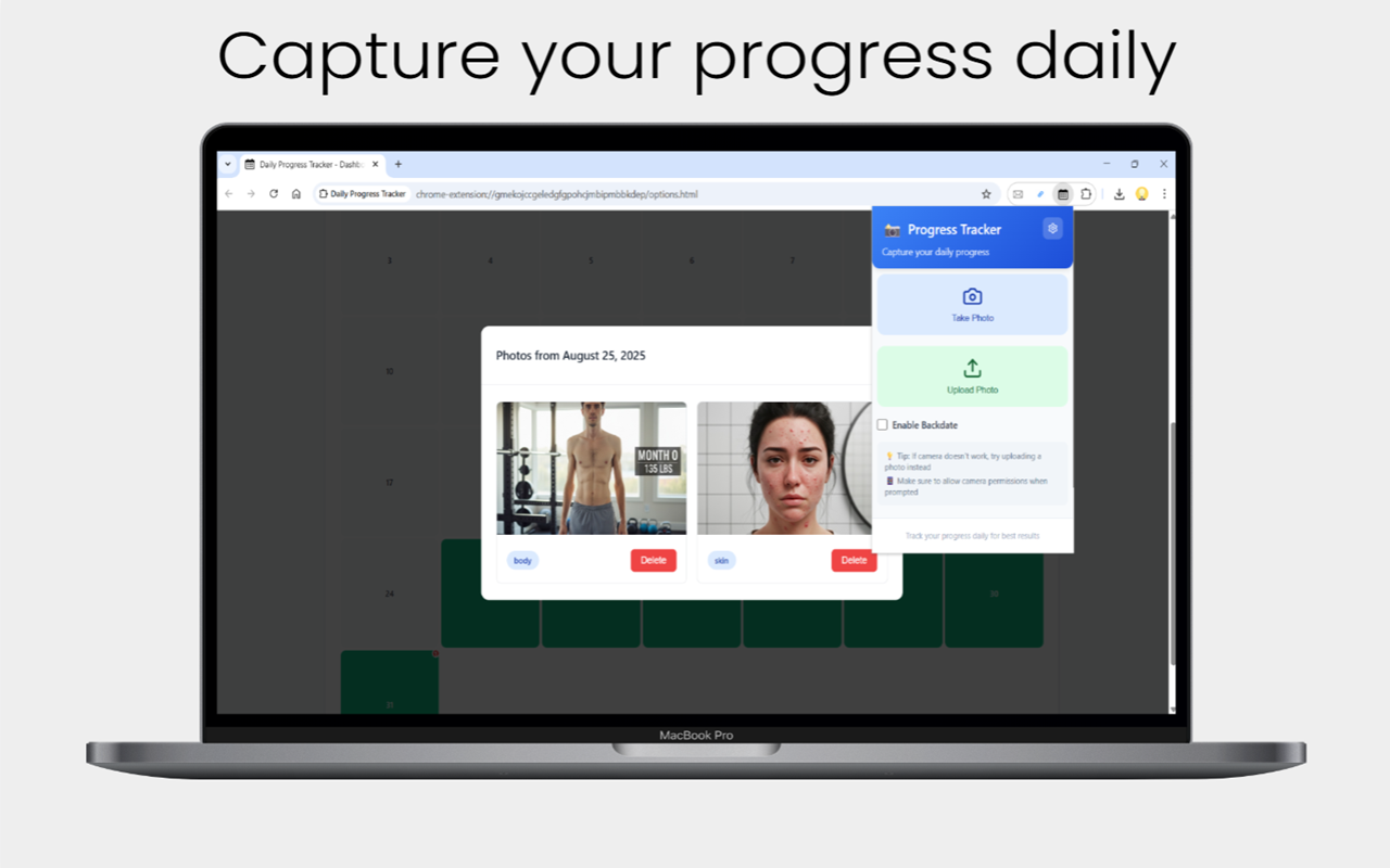 Tracker di progresso quotidiano alimentato AI - Traccia i progressi quotidiani con le intuizioni di intelligenza artificiale. media 2