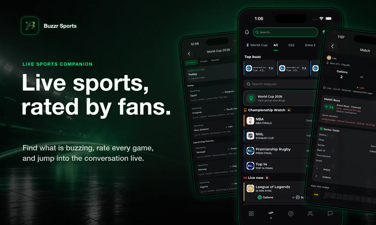 Buzzr Sports screenshot 1