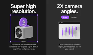 Crypto 3D Icons gallery image