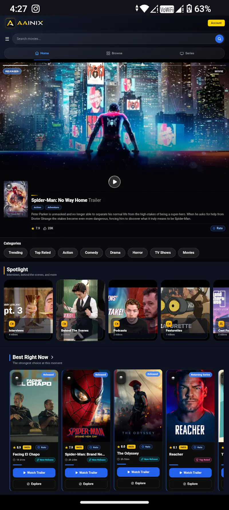 Aainix screenshot 2
