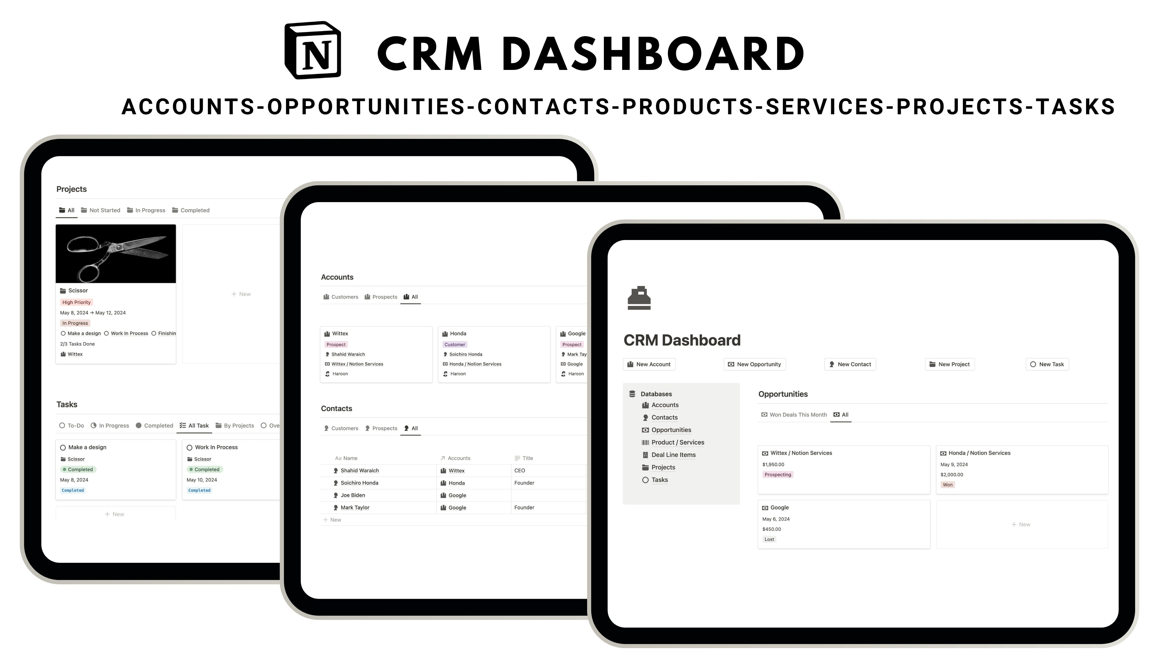 CRM Dashboard  media 1