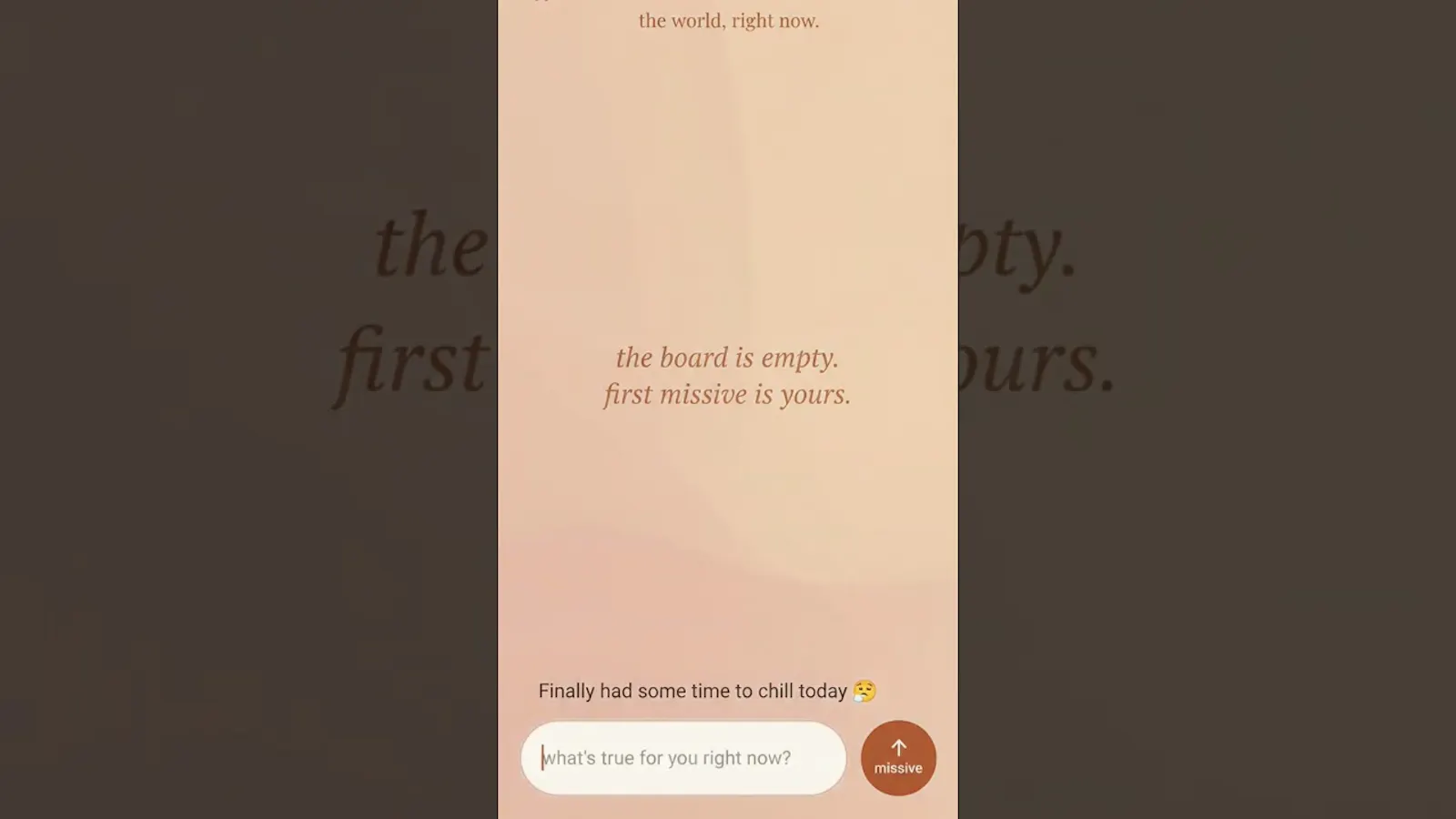 Missive screenshot 1 (video preview)