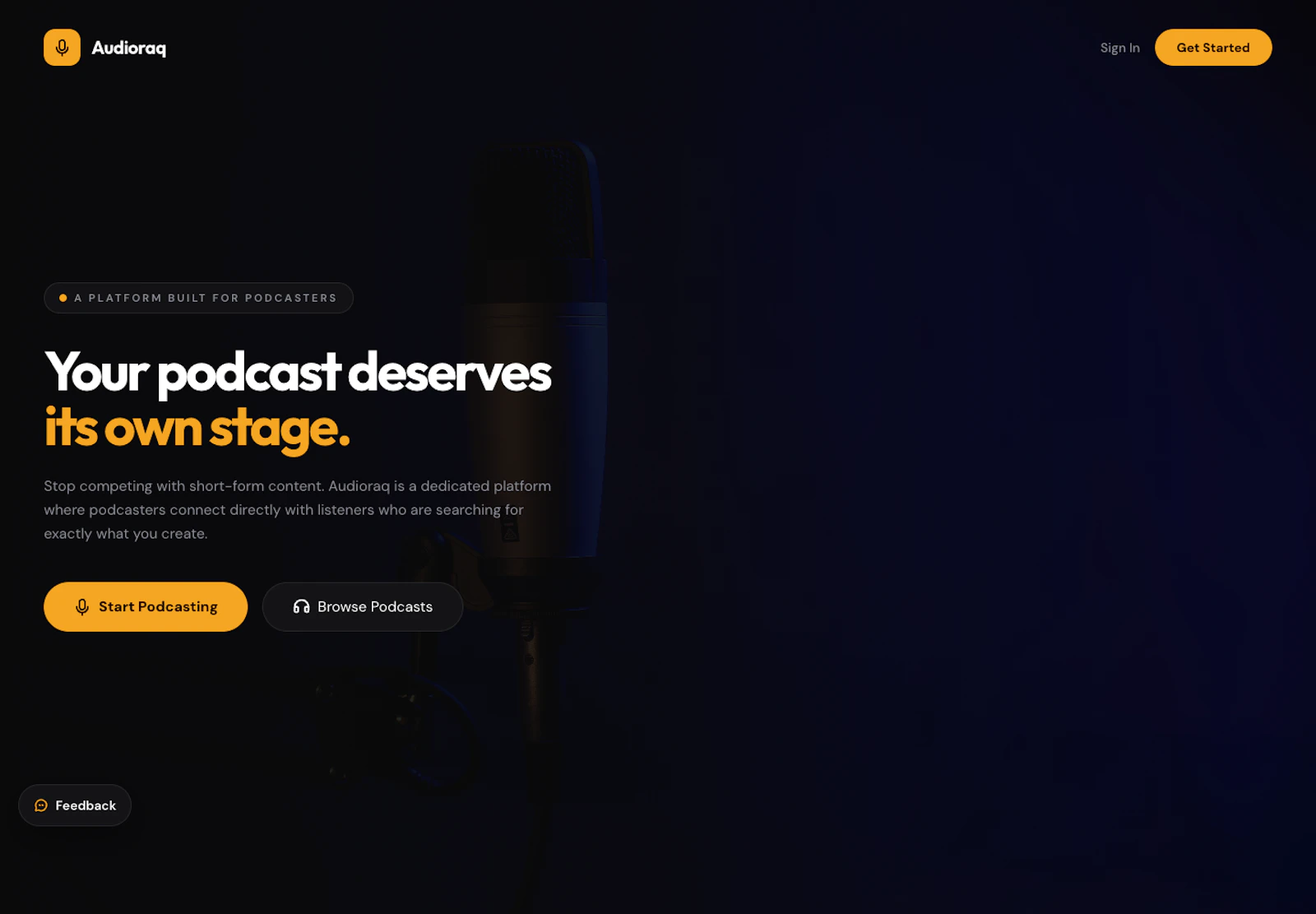 Audioraq screenshot 1