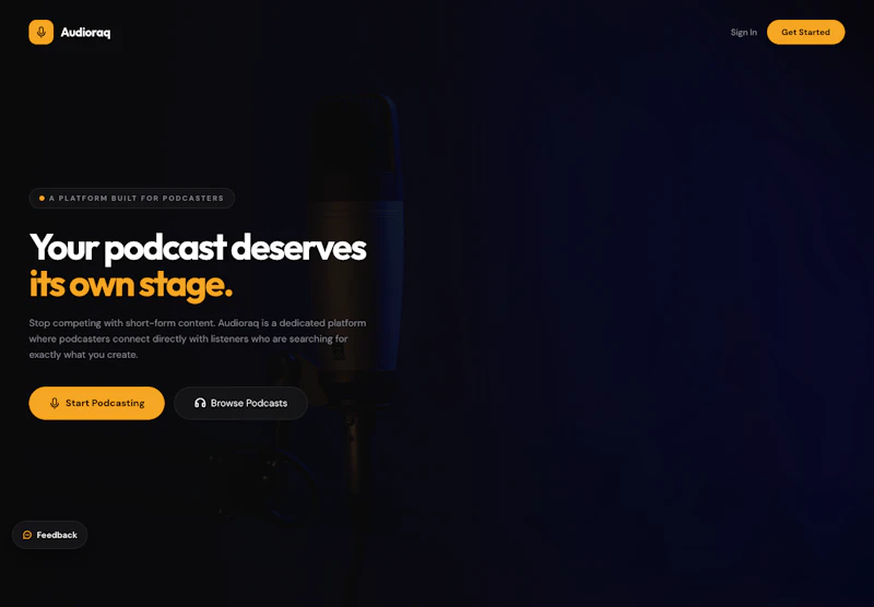 Audioraq screenshot 1