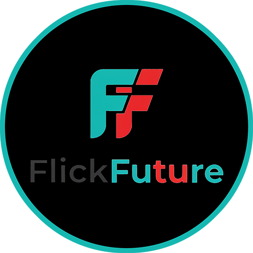 FlickFuture - Product Hunt launch logo and brand identity