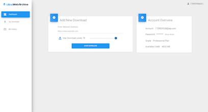 Ultra Web Archive gallery image