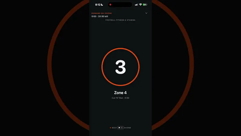 WristCoach screenshot 1 (video preview)