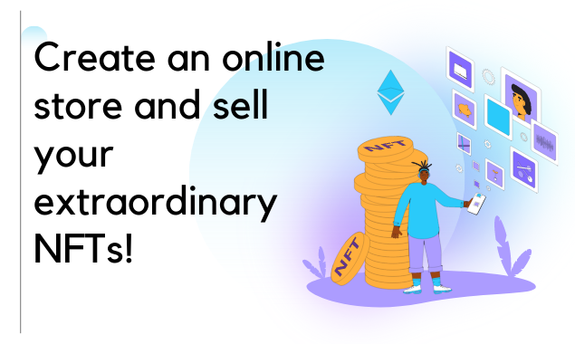 Get your own online NFT store gallery image