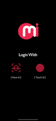 Authenticate with FaceID and Touch ID