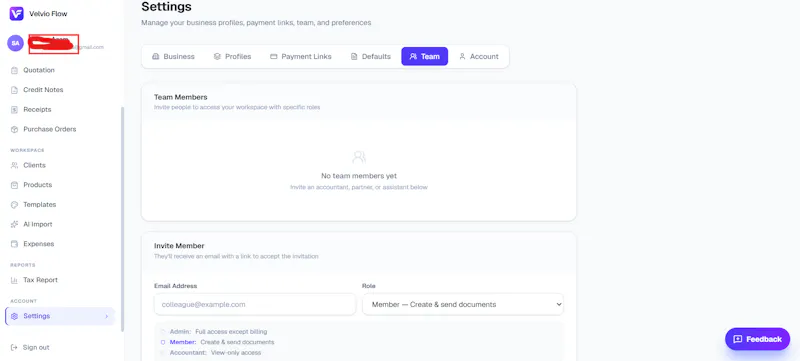 Velvio Flow — Professional Invoicing screenshot 14