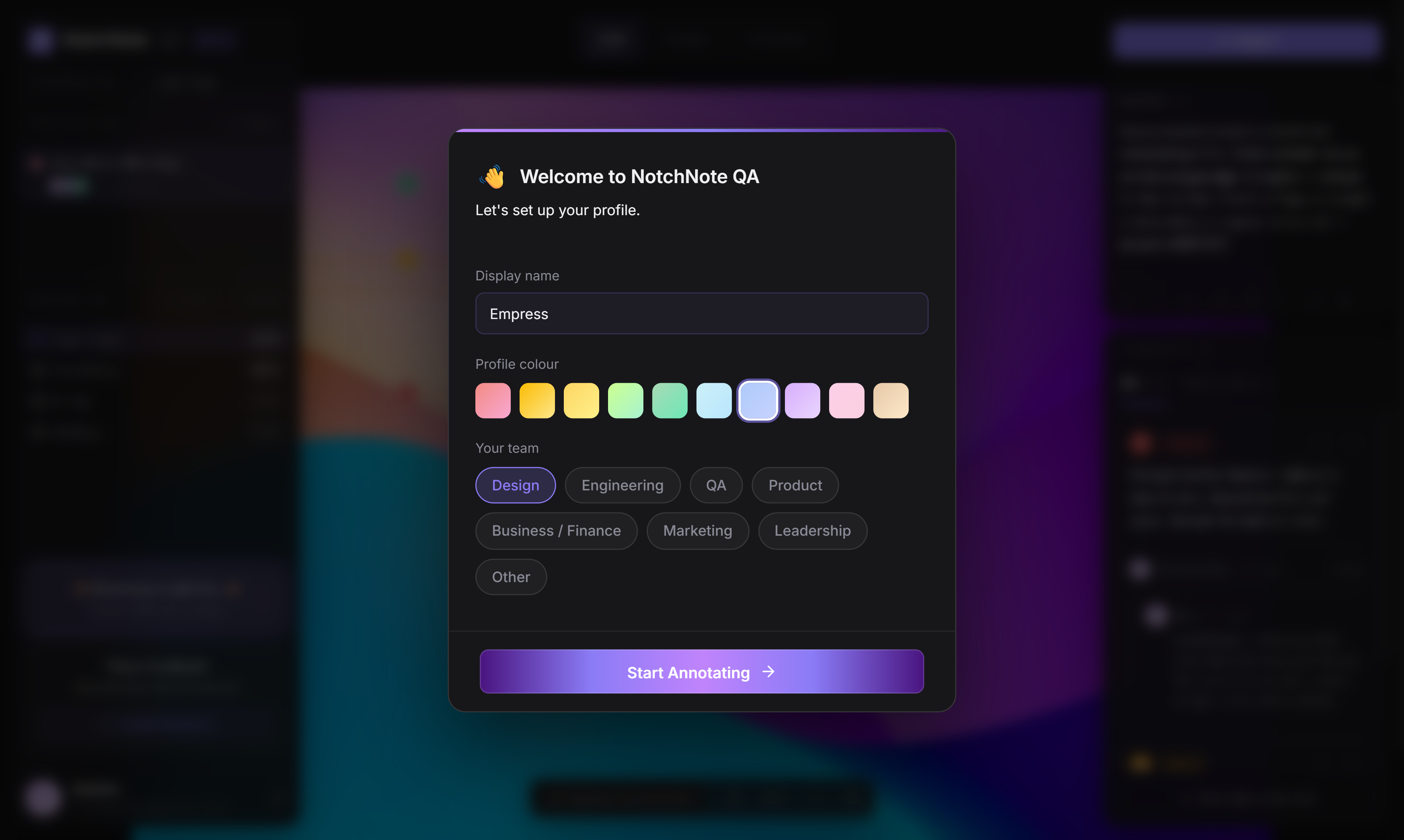 NotchNote QA gallery image