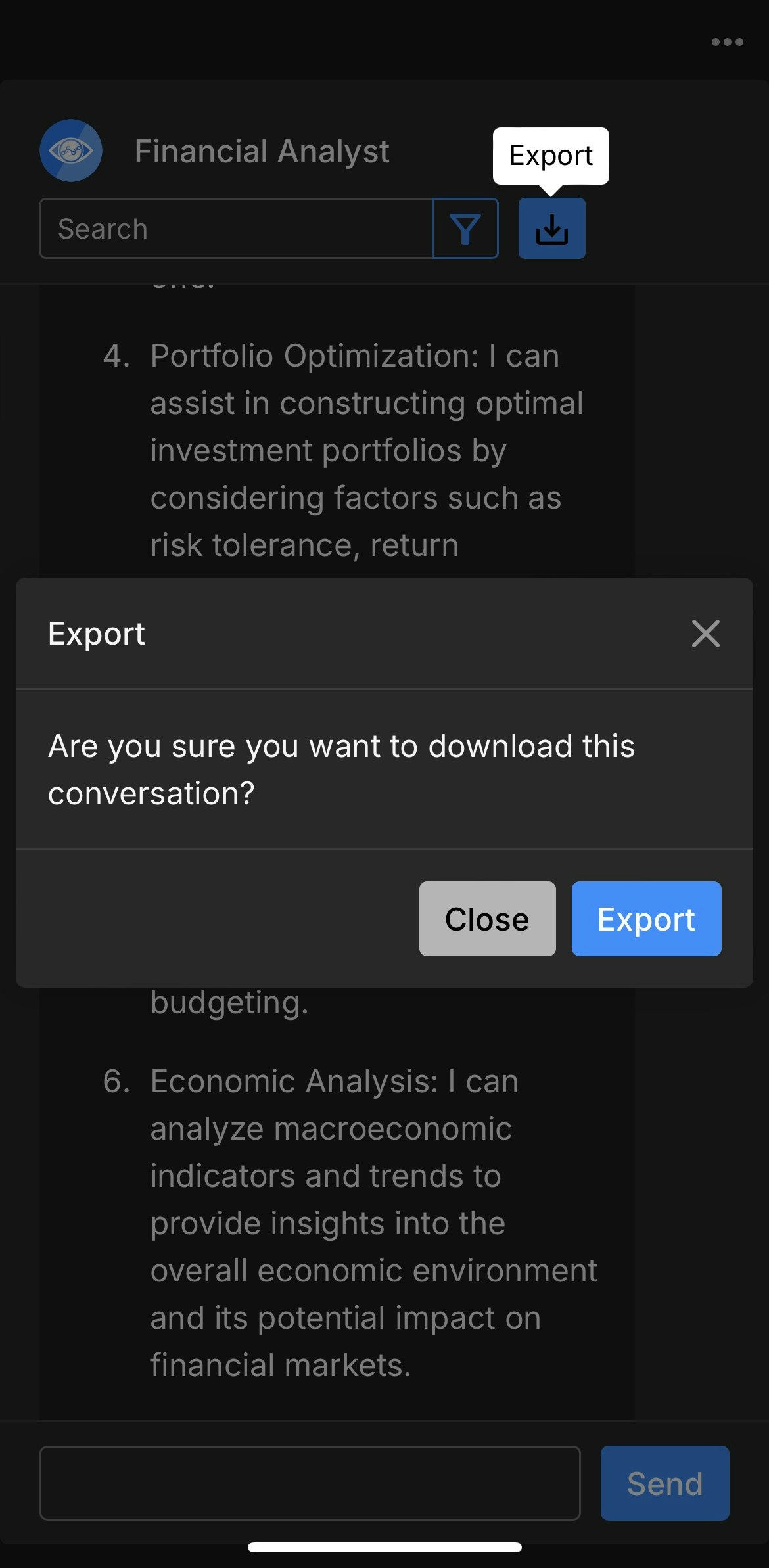 FinanceGPT Chat media 6