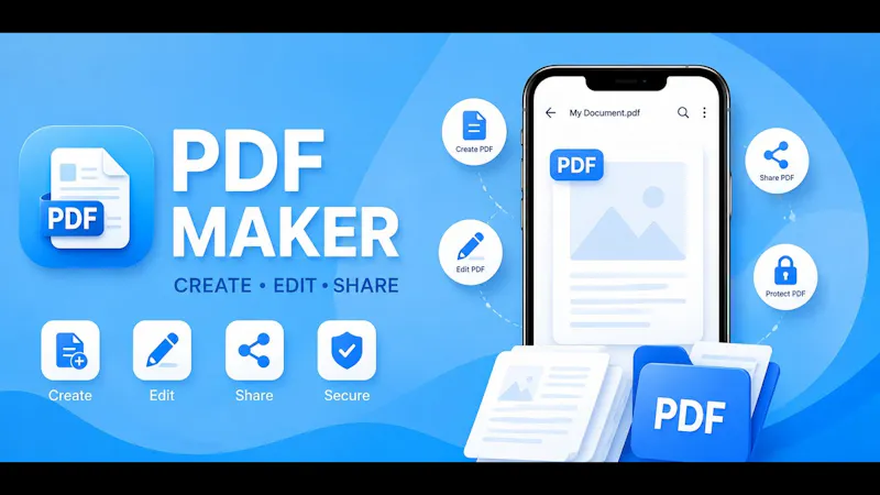 PDF Scanner & Editor screenshot 1 (video preview)