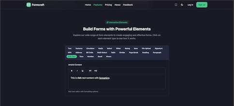 Formcraft gallery image